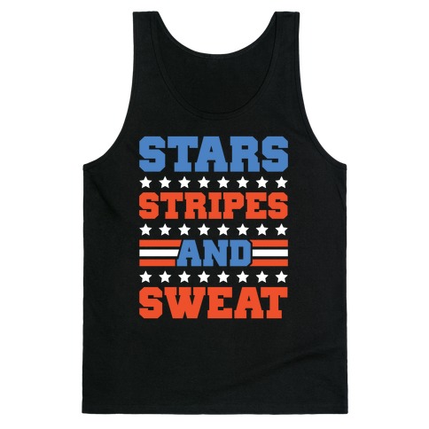 Stars Stripes and Sweat Tank Top