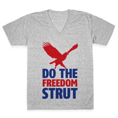 Freedom Strut V-Neck Tee Shirt