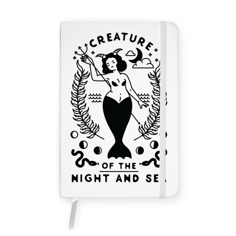 Creature of the Night and Sea Notebook
