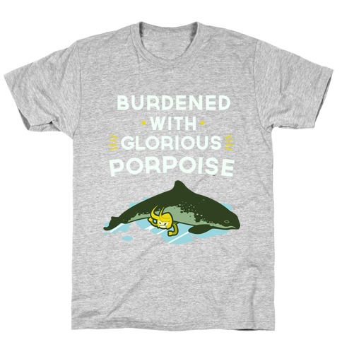 Dolphin T Shirt - Porpoise Shirt - I Love Dolphins