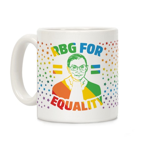 RBG For Equality Coffee Mug