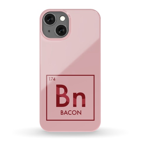 Bacon Periodic Element Phone Case