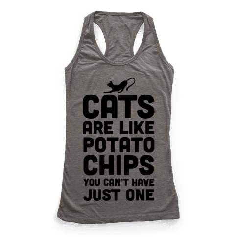 cats are like potato chips shirt