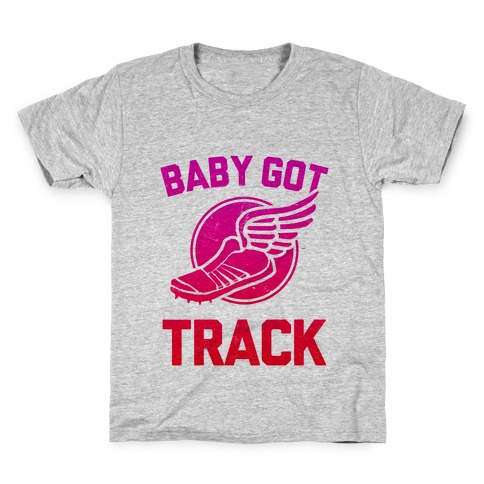 Baby Got Track (v-neck) Kids T-Shirt