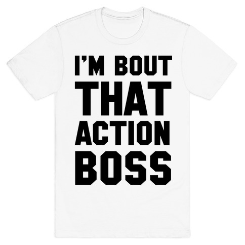 white boss t shirt