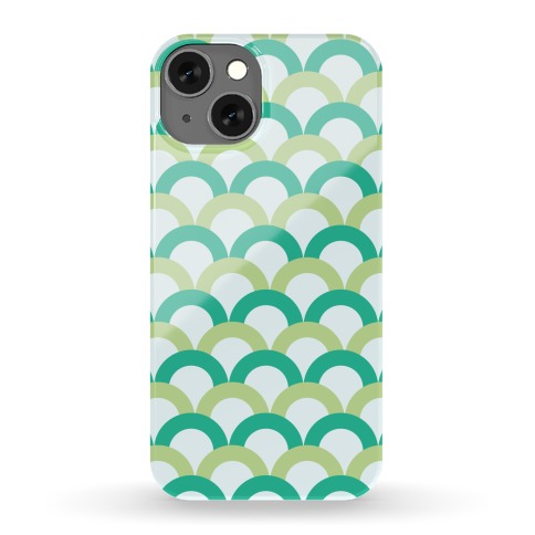 Green Scale Pattern Phone Case