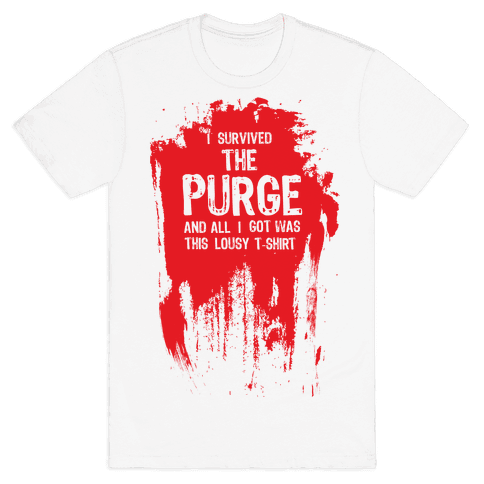 purge bloody shirt