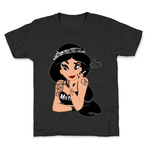 Punk Rock Princess Parody Kids T-Shirt