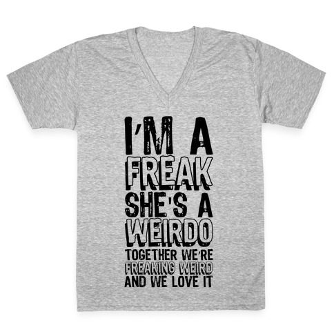 Freak V-Neck Tee Shirt