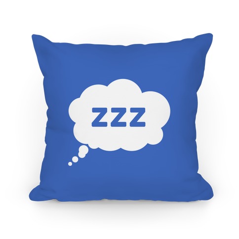 Zzz pillow hot sale