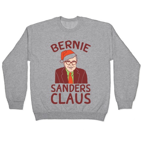 Bernie Sanders Claus Pullover