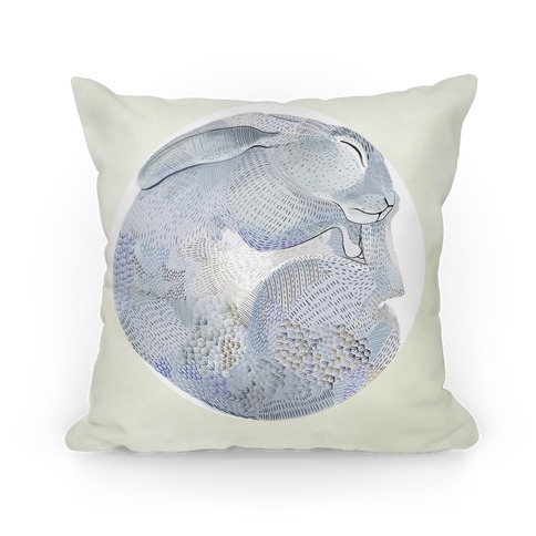 Moon Rabbit Pillow