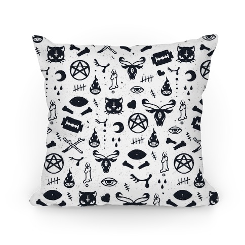 Cute Occult Pattern Pillow Pillow