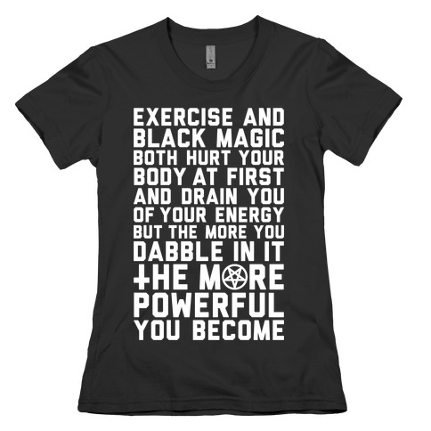 Black Magic Womens T-Shirt