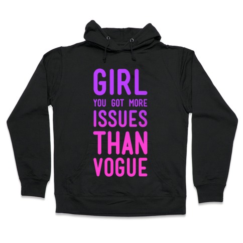 pink vogue hoodie