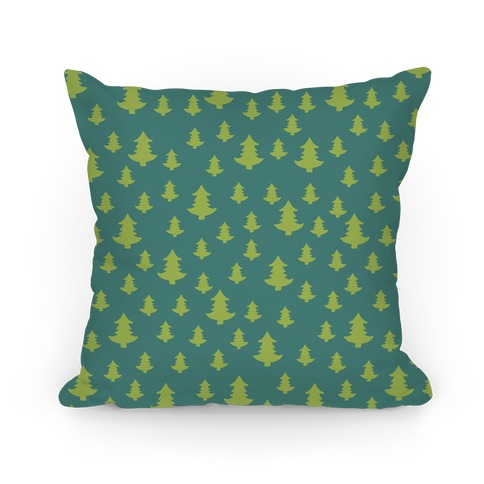 Tree Pattern (Dark) Pillow