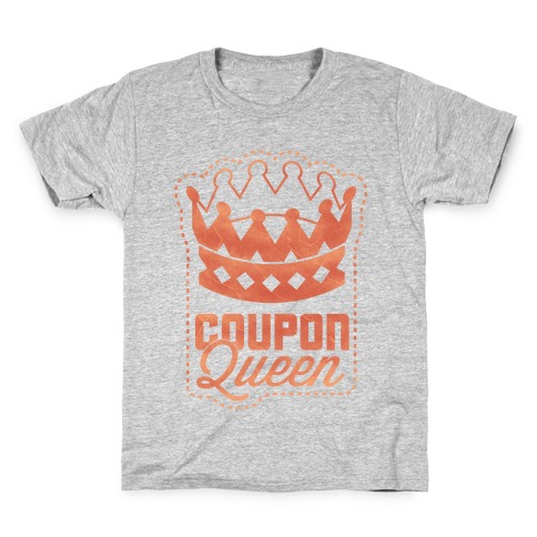 Queen of the Coupons Kids T-Shirt