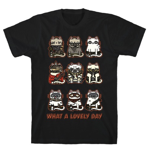 What a Lovely Day Cats T-Shirt