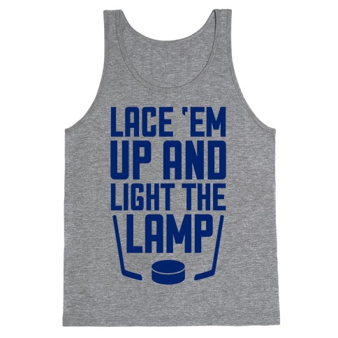 Lace 'Em Up And Light The Lamp Tank Top
