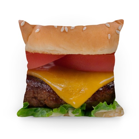 Cheeseburger Pillow