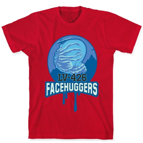 LV-426 Facehuggers Varsity Team T-Shirts
