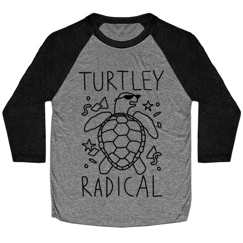 Turtley Radical Baseball Tee