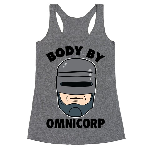 Body By Omnicorp Racerback Tank Top