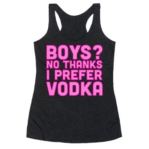 Vodka > Boys Racerback Tank Top
