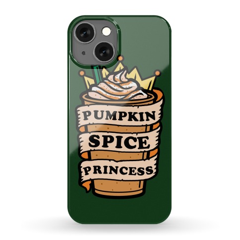Pumpkin Spice Princess Phone Case