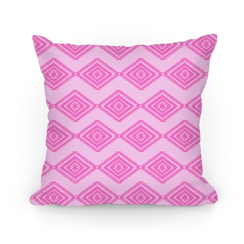 Aztec Diamond Pattern Pillow