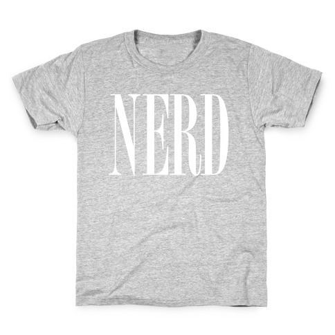 Nerd (Text) Kids T-Shirt