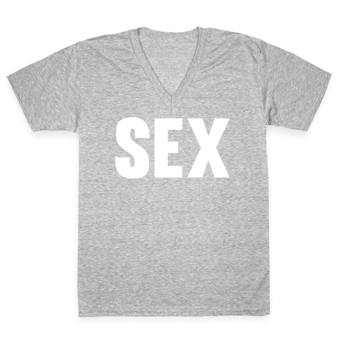 SEX V-Neck Tee Shirt