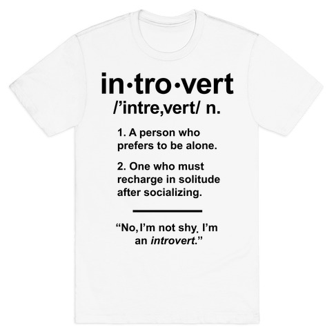 Introvert Definition T-Shirt