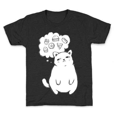 Tubby Cat Food Dreams Kids T-Shirt
