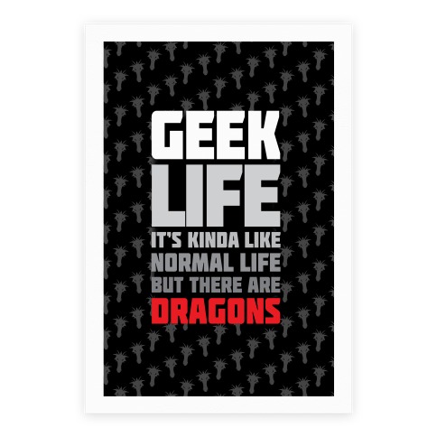 Geek Life Poster