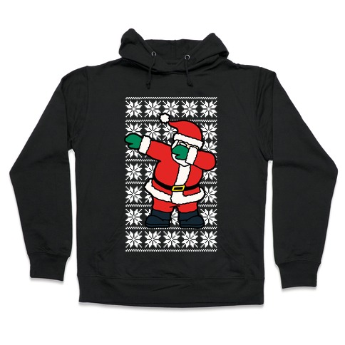 dabbing santa hoodie