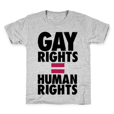 Gay Rights Equal Human Rights Kids T-Shirt