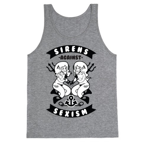 Sirens Against Sexism Tank Top