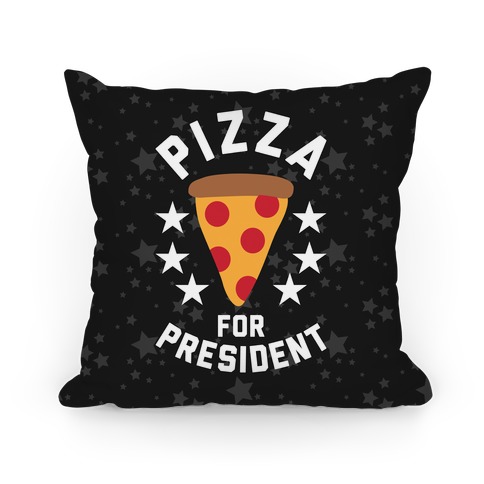Pizza For President Pillow