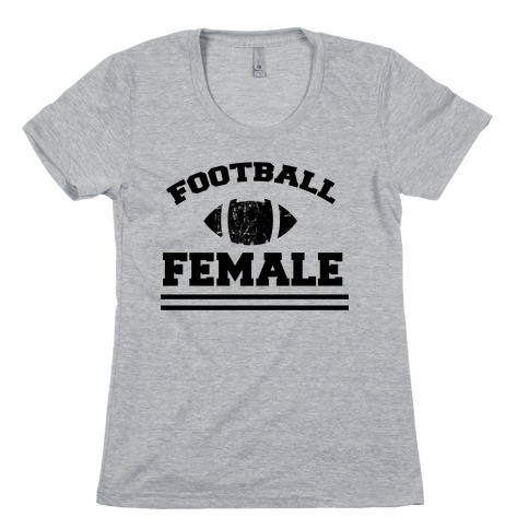 Football Female Womens T-Shirt