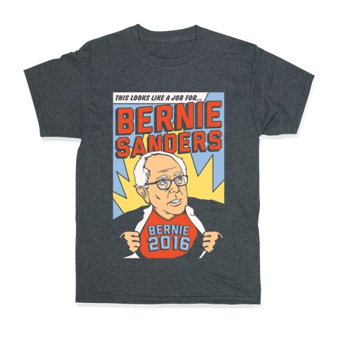 Super Hero Bernie Sanders 2016 T Shirt Lookhuman