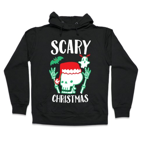 Scary Christmas Hooded Sweatshirt