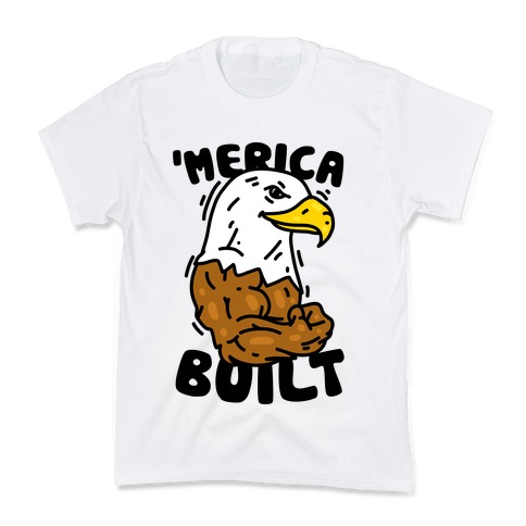 'Merica Built Kids T-Shirt