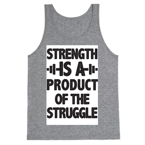 Strength is a Product of the Struggle Tank Top