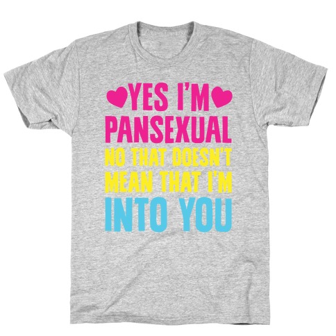 pansexual t shirts