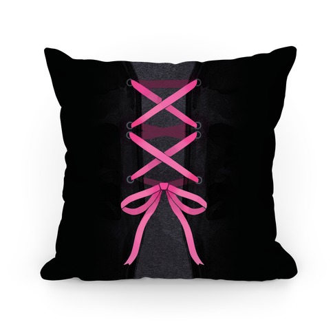 Laced up Corset Pillow