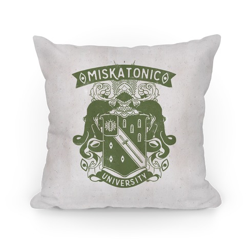 Miskatonic University Pillow