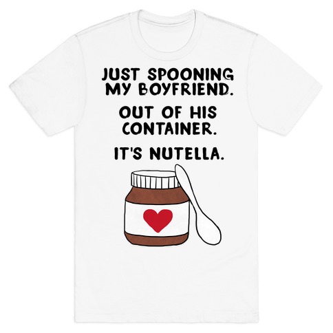 Spooning My Boyfriend T-Shirt