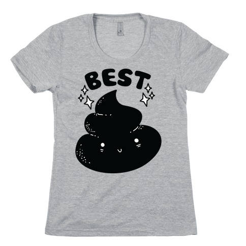 Best Friends TP & Poo (Poo Half) Womens T-Shirt