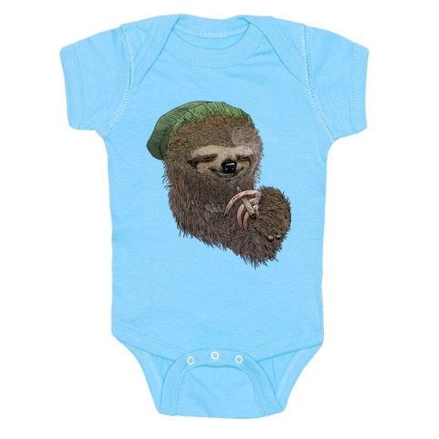 Dank Sloth Baby One-Piece | LookHUMAN